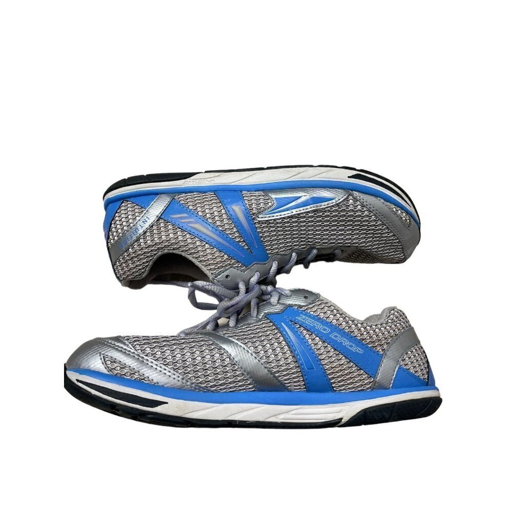Altra Womens Intuition A21336 Silver/ Blue Running Shoes Sneakers Size 9.5 - Picture 4 of 9